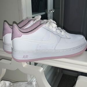 Nike Purple bottom Airforces